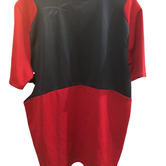 Reebok play Dry Shirt, front zip pocket Men’s Large running shirt - Picture 2 of 14